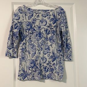 Loft 3/4 sleeve top